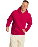 P170 Hanes® PrintPro®XP™ Comfortblend® Hooded in Athletic crimson