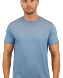 Gildan 64000 G640 Soft Style 30 Singles Ring-spun  in Heather indigo