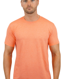 Gildan 64000 G640 Soft Style 30 Singles Ring-spun  in Heather orange