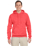 996M JERZEES® NuBlend⢠Hooded Pullover Sweatshi in Retro heather coral