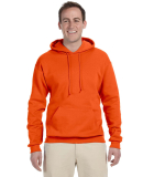 996M JERZEES® NuBlend⢠Hooded Pullover Sweatshi in Safety orange