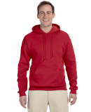 996M JERZEES® NuBlend™ Hooded Pullover Sweatshi in True red