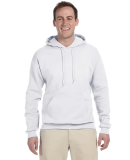 996M JERZEES® NuBlend™ Hooded Pullover Sweatshi in White