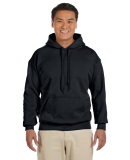18500 Gildan Heavyweight Blend Hooded Sweatshirt in Black