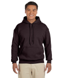 18500 Gildan Heavyweight Blend Hooded Sweatshirt in Dark chocolate