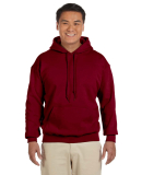 18500 Gildan Heavyweight Blend Hooded Sweatshirt in Garnet