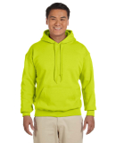 18500 Gildan Heavyweight Blend Hooded Sweatshirt in Safety green