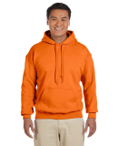 18500 Gildan Heavyweight Blend Hooded Sweatshirt in Safety orange
