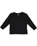 Rabbit SkinsĀ® 3311 Toddler Long Sleeve T-shirt in Black