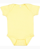 4400 Onsie Rabbit Skins® Infant Lap Shoulder Cree in Banana