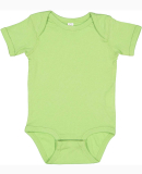 4400 Onsie Rabbit Skins® Infant Lap Shoulder Cree in Key lime