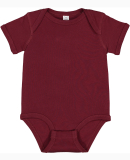 4400 Onsie Rabbit Skins® Infant Lap Shoulder Cree in Maroon