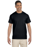 2300 Gildan Ultra Cotton Pocket T-shirt in Black