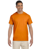 2300 Gildan Ultra Cotton Pocket T-shirt in Safety orange