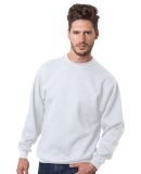 1102 Bayside Fleece Crew Neck Pullover S - 5XL  in White