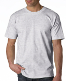 2905 Bayside Adult Union Made Cotton Tee in Ash