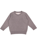 3317 Rabbit Skins Toddler/Juvenile Crew Neck Sweat in Granite heather