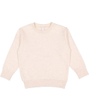 3317 Rabbit Skins Toddler/Juvenile Crew Neck Sweat in Natural heather