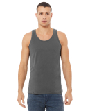 BELLA+CANVAS 3480 Unisex Cotton Tank Top in Asphalt