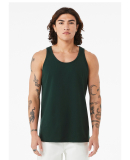 BELLA+CANVAS 3480 Unisex Cotton Tank Top in Forest