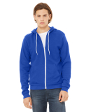 BELLA+CANVAS 3739 Unisex Poly-Cotton Fleece Hoodie in True royal