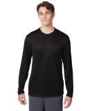 482L Hanes Adult Cool DRI in Black