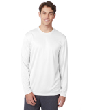482L Hanes Adult Cool DRI in White