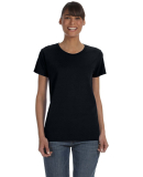 5000L Gildan Missy Fit Heavy Cotton T-Shirt in Black