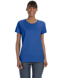 5000L Gildan Missy Fit Heavy Cotton T-Shirt in Royal