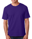 5040 Bayside Adult Short-Sleeve Cotton Tee in Purple