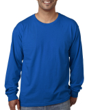 5060 Bayside Adult Long-Sleeve Cotton Tee in Royal blue