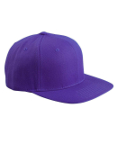 6089M Yupoong Classic Snapback Cap GREEN Under Bil in Purple