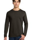 64400 Gildan Adult Softstyle Long-Sleeve T-Shirt in Dark chocolate