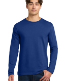 64400 Gildan Adult Softstyle Long-Sleeve T-Shirt in Fan deep royal