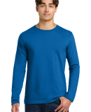 64400 Gildan Adult Softstyle Long-Sleeve T-Shirt in Neon blue