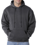 B960 Bayside Cotton Poly Hoodie S - 6XL  in Charcoal heather