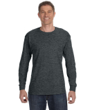 5400 Gildan Adult Heavy Cotton Long-Sleeve T-Shirt in Dark heather