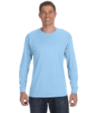 5400 Gildan Adult Heavy Cotton Long-Sleeve T-Shirt in Light blue
