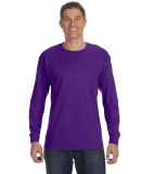 5400 Gildan Adult Heavy Cotton Long-Sleeve T-Shirt in Purple