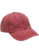 Adams LP101 Twill Optimum Dad Hat in Red