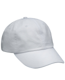 Adams LP101 Twill Optimum Dad Hat in White