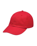 Adams LP104 Twill Optimum II Dad Hat in Red