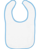 R1003 Rabbit Skins Rabbit Skins Infant Terry Snap  in Light blue