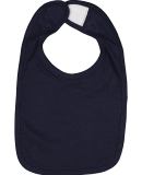 R1005 Rabbit Skins Infant Self-Adhesive Bib in Navy