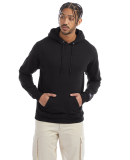 S700 Champion Logo 50/50 Pullover Hoodie in Black