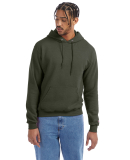 S700 Champion Logo 50/50 Pullover Hoodie in Dark green heather
