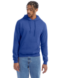 S700 Champion Logo 50/50 Pullover Hoodie in Royal blue heather