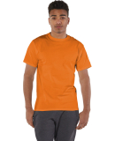 T425 Champion Adult Short-Sleeve T-Shirt T525C in Orange