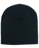 Y1500 Yupoong Heavyweight Knit Cap in Black