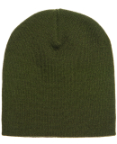Y1500 Yupoong Heavyweight Knit Cap in Olive